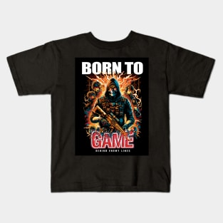 Born to Game, Behind Enemy Line Kids T-Shirt